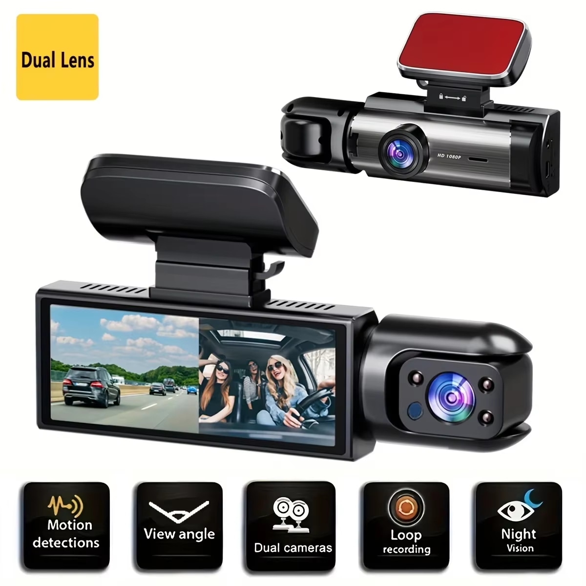Double caméra frontale avec résolution 1080p كاميرا أمامية مزدوجة بدقة